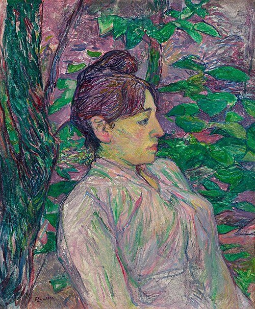 Sous la verdure, 1890, Henri de Toulouse-Lautrec