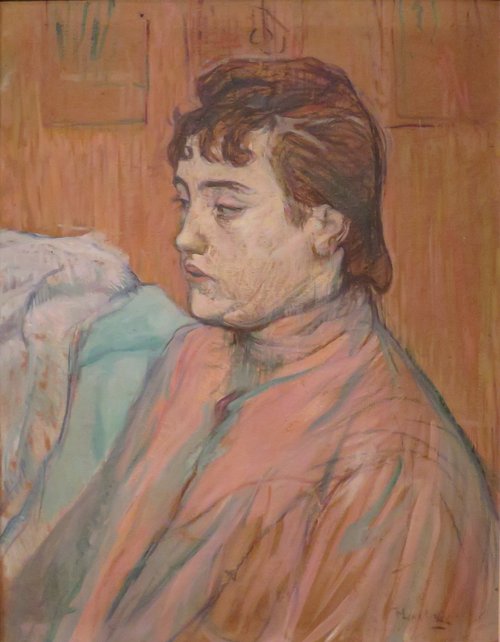 Portrait d'une prostituée, 1893, Henri de Toulouse-Lautrec