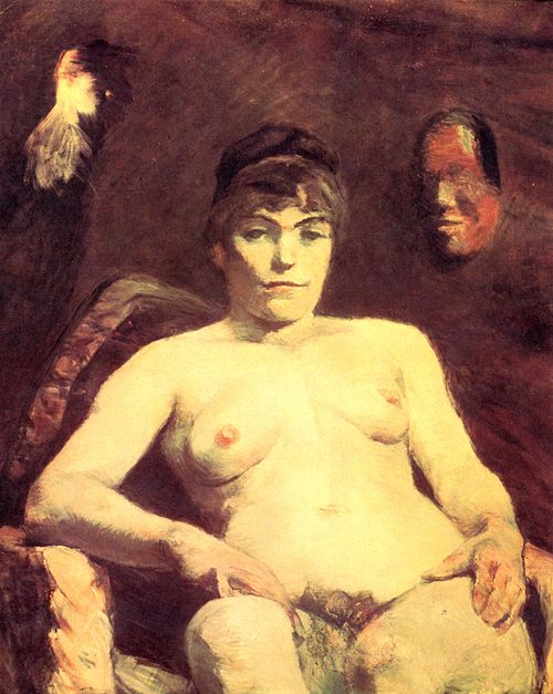 La grosse Maria, Vénus de Montmartre, 1884, Henri de Toulouse-Lautrec