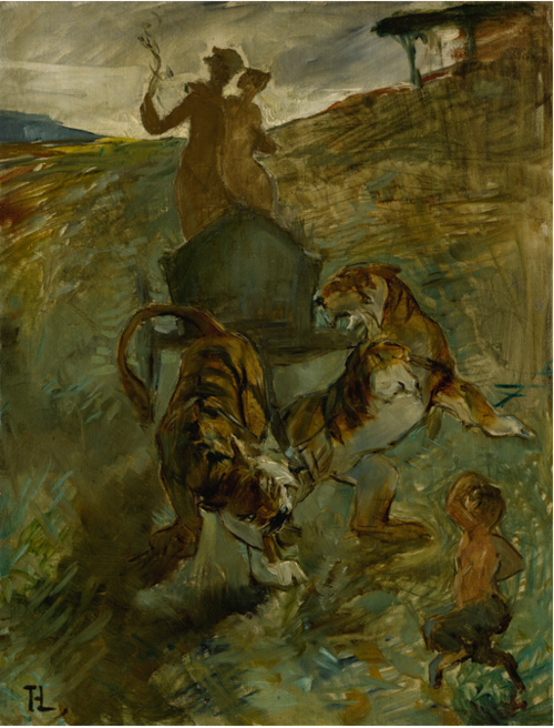 ALLÉGORIE: LE PRINTEMPS DE LA VIE, 1883, Henri de Toulouse-Lautrec