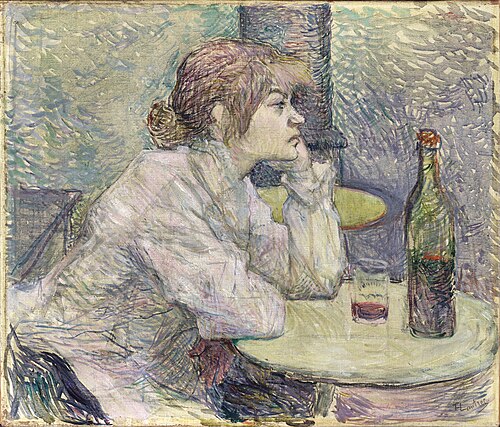 Gueule de bois, 1889, Henri de Toulouse-Lautrec