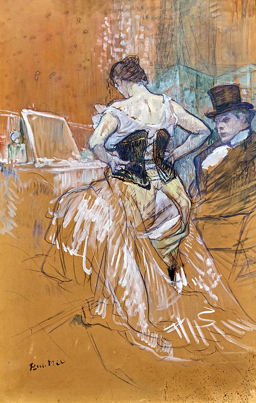 Conquête de passage, 1896, Henri de Toulouse-Lautrec