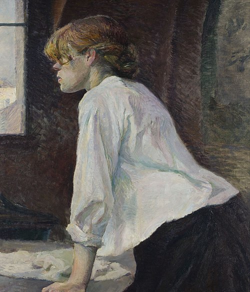 La Blanchisseuse, 1889, Henri de Toulouse-Lautrec