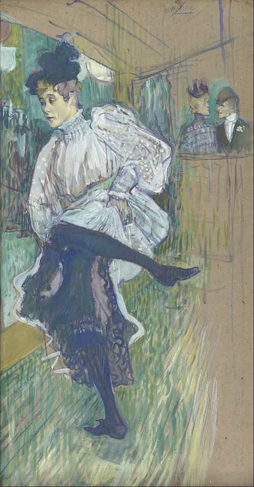 Jeanne avril dansant, 1892, Henri de Toulouse-Lautrec