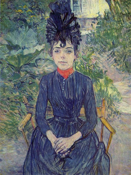 Justine Dieulh, 1891, Henri de Toulouse-Lautrec