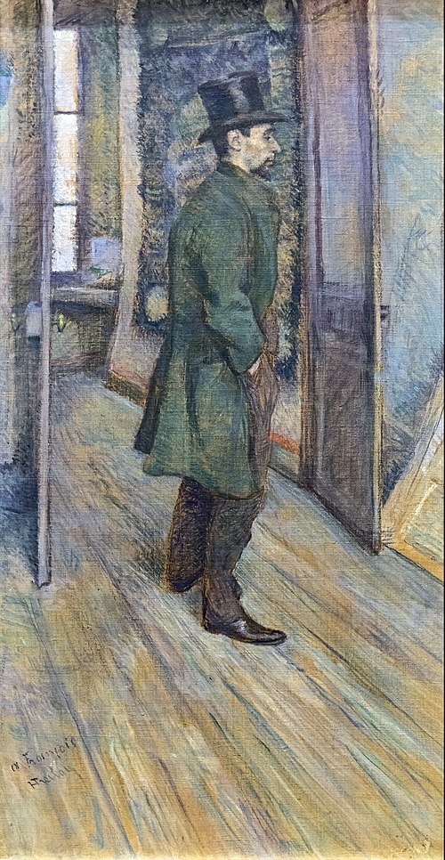 Portrait de François Gauzi, 1888, Henri de Toulouse-Lautrec