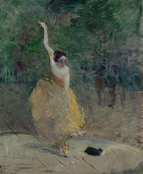 Spanish Dancer, , Henri de Toulouse-Lautrec
