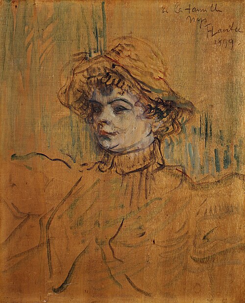 Mademoiselle Nys, 1899, Henri de Toulouse-Lautrec