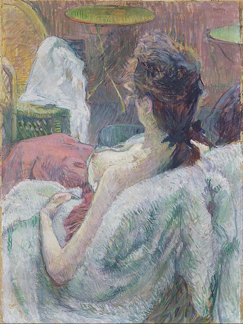The Model Resting, 1889, Henri de Toulouse-Lautrec