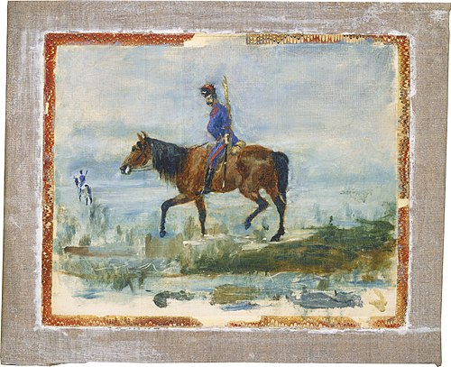 Hussars, 1878, Henri de Toulouse-Lautrec