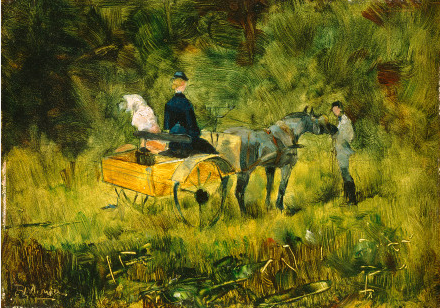 The Trap, 1880, Henri de Toulouse-Lautrec
