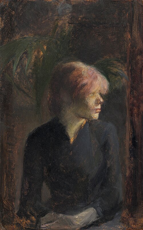 Carmen Gaudin, 1885, Henri de Toulouse-Lautrec