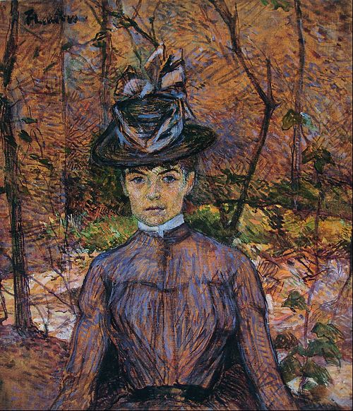 Portrait of Suzanne Valadon, 1885, Henri de Toulouse-Lautrec