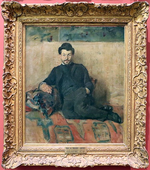 Portrait de M. Dennery, 1883, Henri de Toulouse-Lautrec