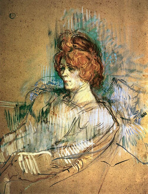 Femme assise, 1897, Henri de Toulouse-Lautrec