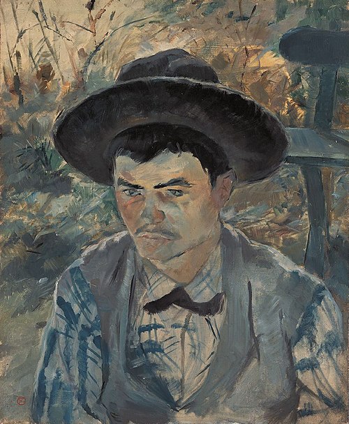 Der junge Routy auf Schloss Céleyran, 1882, Henri de Toulouse-Lautrec