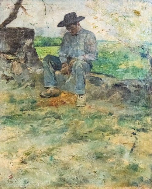 Le Jeune Routy à Céleyran, 1882, Henri de Toulouse-Lautrec