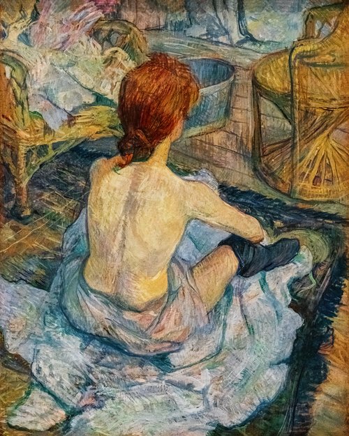 La Toilette, 1889, Henri de Toulouse-Lautrec