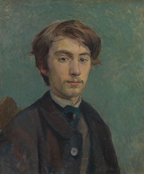 Portrait d'Émile Bernard, 1885, Henri de Toulouse-Lautrec