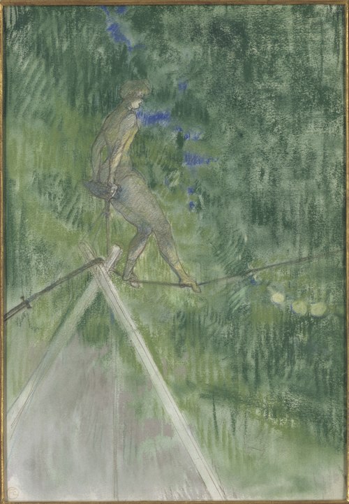 The Rope Dancer, 1899, Henri de Toulouse-Lautrec