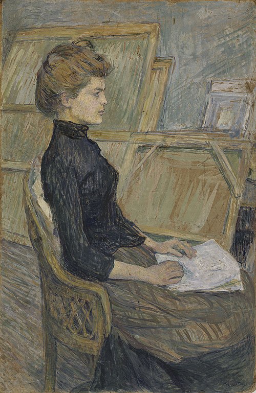 Helene Vary, 1889, Henri de Toulouse-Lautrec
