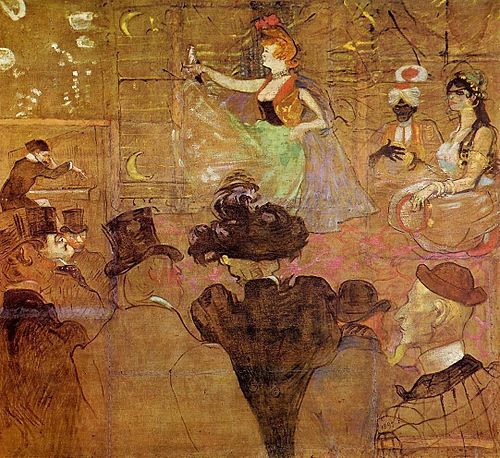 La danse mauresque by Henri de Toulouse-Lautrec, 1895, Henri de Toulouse-Lautrec
