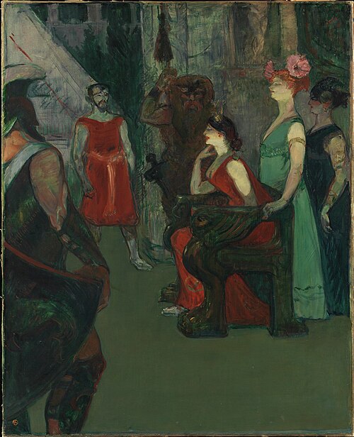 Messalina by Henri de Toulouse-Lautrec, 1901, Henri de Toulouse-Lautrec