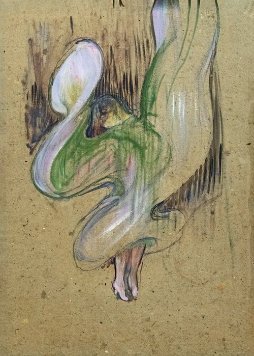 la Loïe Fuller aux-Folies-Bergère, 1893, Henri de Toulouse-Lautrec
