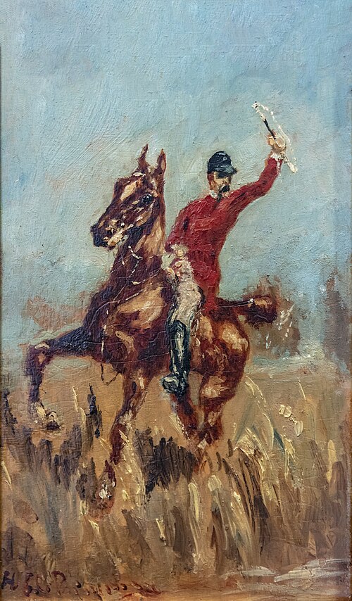 Le Maître d'équipage, 1882, Henri de Toulouse-Lautrec