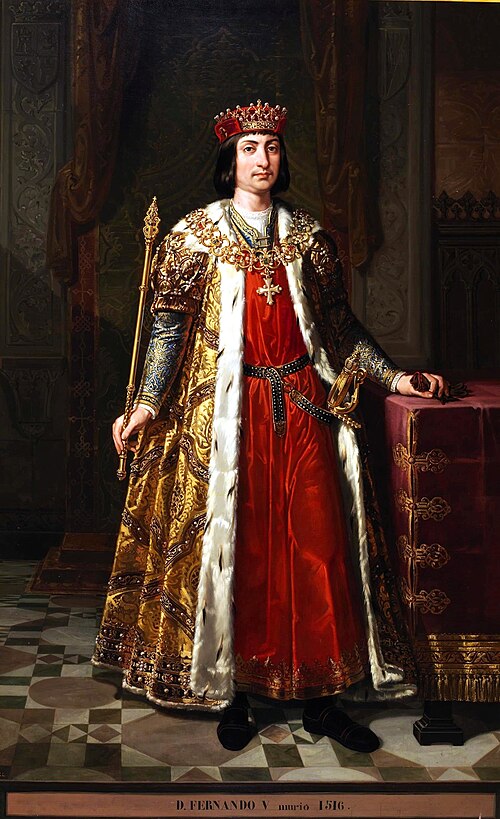 Fernando el Católico, 1848, Bernardino Montañés