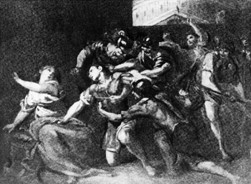 Samson et Dalila., 1630, François Perrier