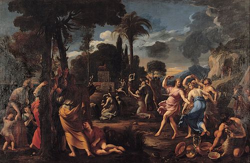Adoration of the Golden Calf, 1642, François Perrier