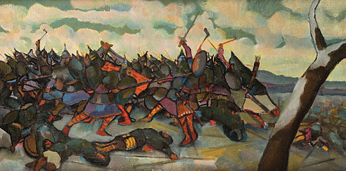 Бітва на Нямізе., 1922, Mikhail Filippovich