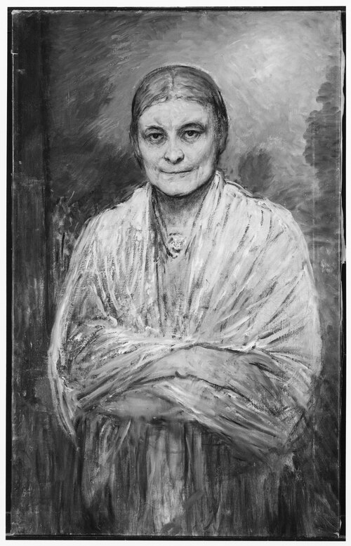 Selfportrait, 1920, Bertha Wegmann