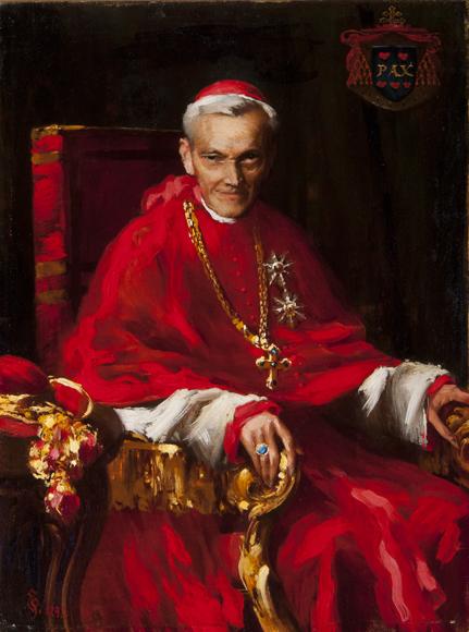 Portrait of Prince-Primate Kolos Vaszary, 1895, János Vaszary