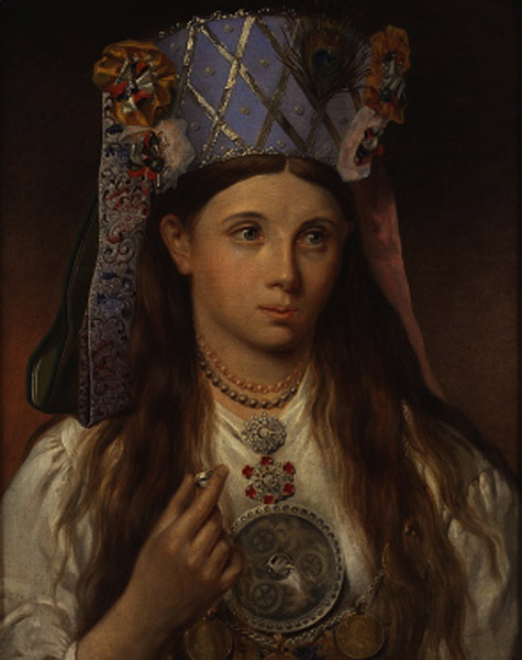 Eesti pruut (Eesti mõrsja), 1852, Gustav Adolf Hippius