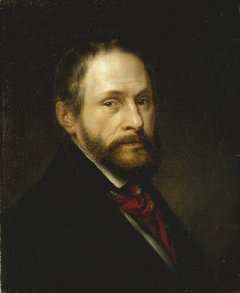 Maalikunstnik Nils Wrangelli portree, , Gustav Adolf Hippius
