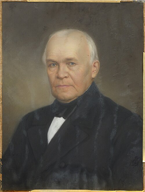 Kuberner Grünewaldti portree, 1821, Gustav Adolf Hippius