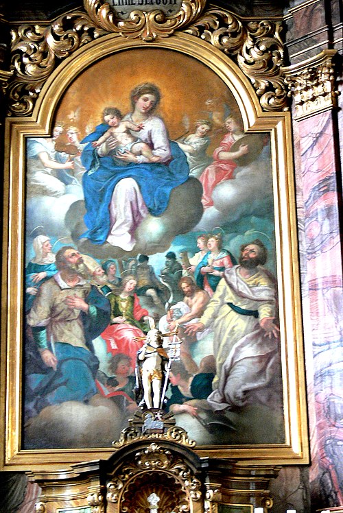 Glory of Virgin Mary by Johann Mathias Kager., 1614, Johann Matthias Kager