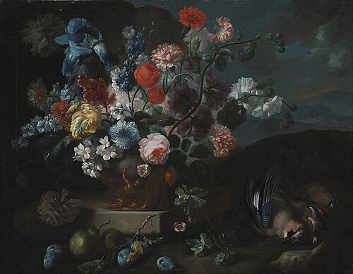 Flower Bowl, 1698, Frans Werner Tamm