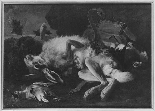 Jagdstillleben, 1705, Franz Werner Tamm