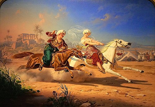 The Love Chase, 1869, Carl Nahl