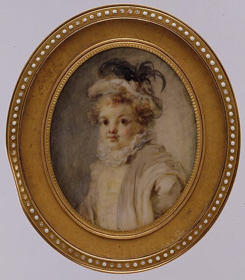 Portrait of a Boy, 1775, Marie-Anne Fragonard
