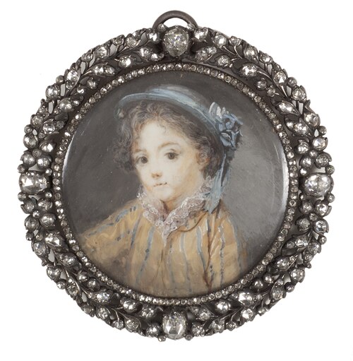 Gossporträtt, , Marie-Anne Fragonard