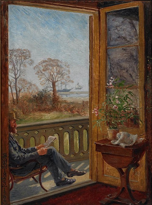 Den første forårsdag, 1898, Susette Holten