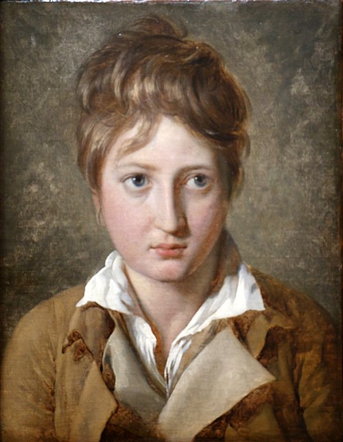 Portrait de jeune garçon, 1786, Jacques-Louis David