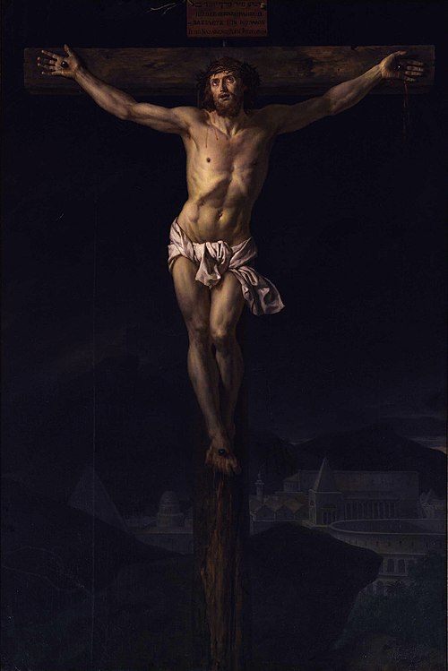 Le Christ en croix, 1782, Jacques-Louis David