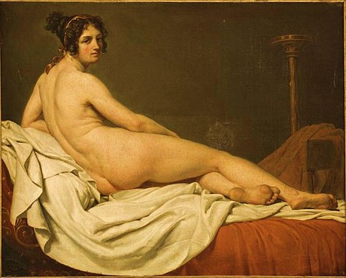 Portrait de Madame Récamier, 1810, Jacques-Louis David
