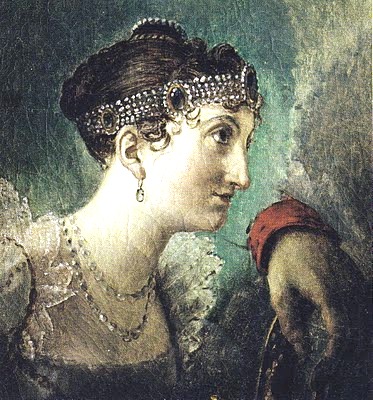 Tête de femme et main d'homme, 1806, Jacques-Louis David
