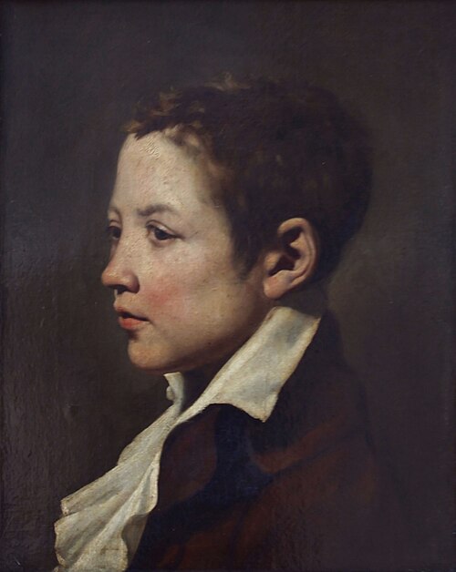 Portrait de jeune garçon, , Jacques-Louis David